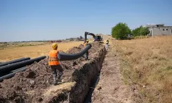 Diyarbakır Bağıvar'a 3 kilometrelik yeni kanalizasyon hattı