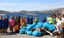 Muğla'da kıyılarda plastik atıklara karşı ortak mücadele