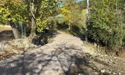 Kocaeli'de selin kapattığı köy yolu ulaşıma açıldı