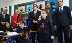 Konya'da öğrencilere göz sağlığı için farkındalık