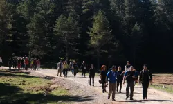 Sakarya'da sonbahar doğa yürüyüşleri devam ediyor