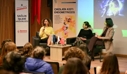 Bornova'da kadınlar deneyimlerini paylaştı, uzmanlar endometriozisi anlattı
