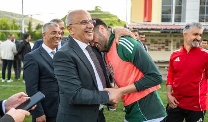 Malatya futboluna Başkan Er'den moral desteği