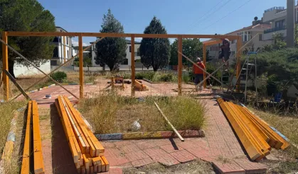 Keşan'da merhum Vahit Ersöz'ün anısına açık hava anasınıfı projesi