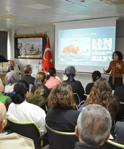 Balıkesir'de çiftçilere uygulamalı zeytin eğitimi