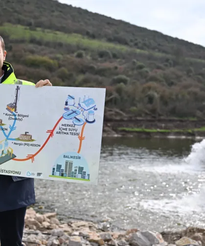 Balıkesir'de içme suyu için 20 yıllık güvence