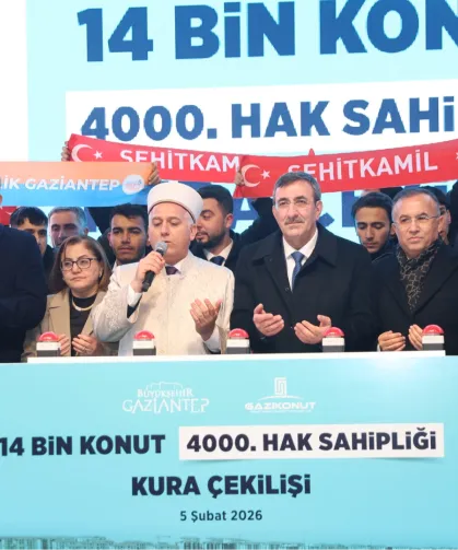 Gaziantep'te 4 bininci hak sahibi belirlendi