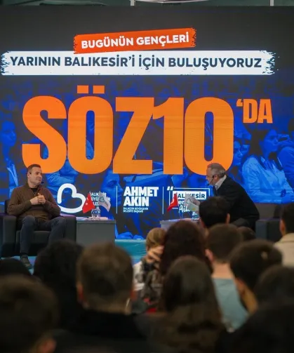 Başkan Akın gençlerle Balıkesir'in yarını için buluştu