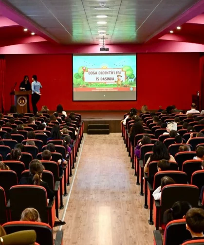 Manisa'da minik öğrenciler çevre bilinciyle tanıştı