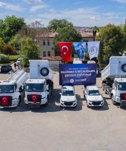 Muğla'da Milas Belediyesi araç filosunu güçlendiriyor