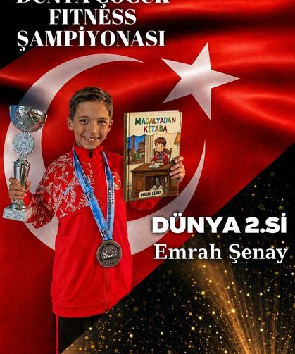 8 yaşında şampiyon, 10 yaşında yazar oldu