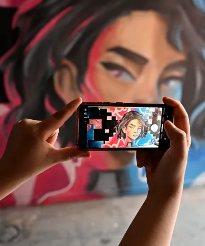 Farabi Alt Geçidi'nde grafiti dokunuşu