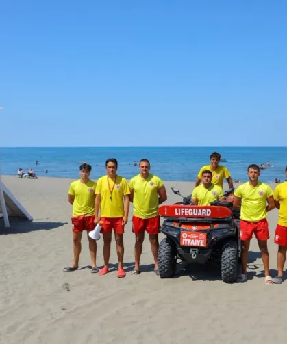 Samsun'da rip akıntısına dikkat çeken nefes kesen tatbikat