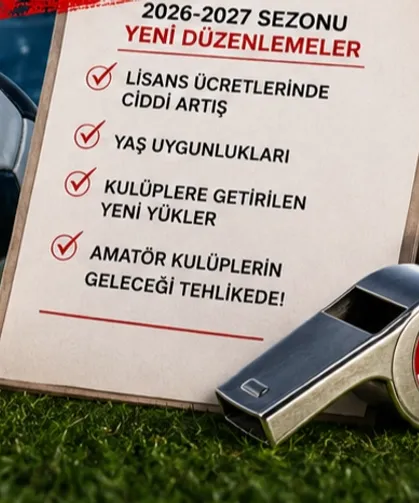 TASKK'tan amatör lisanslar için TFF'ye sert çağrı!