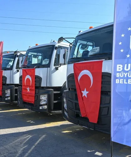 BUSKİ'ye 156 milyon TL'lik yeni filo
