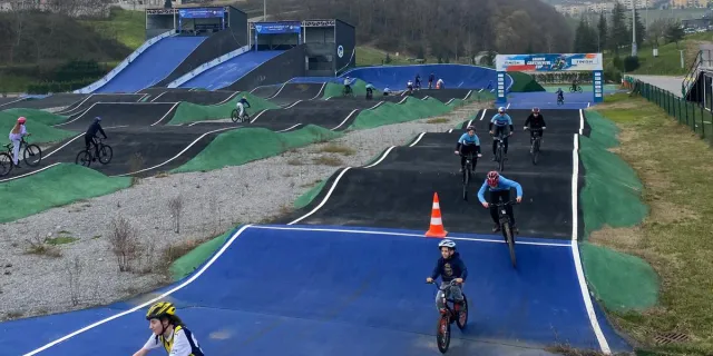 Geleceğin şampiyon pedalları bu vadide yetişiyor