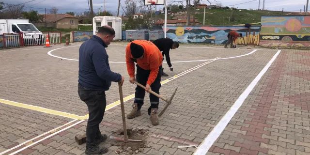 Edirne Süloğlu Belediyesi'nden okullara destek sürüyor