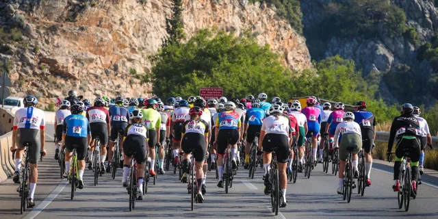 15 ülkeden 578 bisikletçi Antalya'da pedal çevirecek