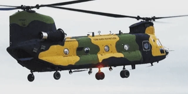 Ankara'da askeri helikopter kaza kırıma uğradı