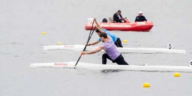 Bursa Büyükşehir Belediyesporlu kanocular yine kürsüde