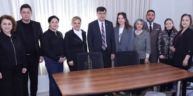 KİKDER Başkan Kahveci'yi ağırladı