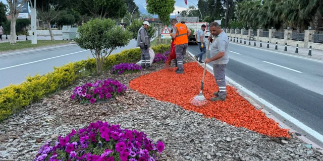 Antalya Büyükşehir'den Kemer'e çevre dostu dokunuş