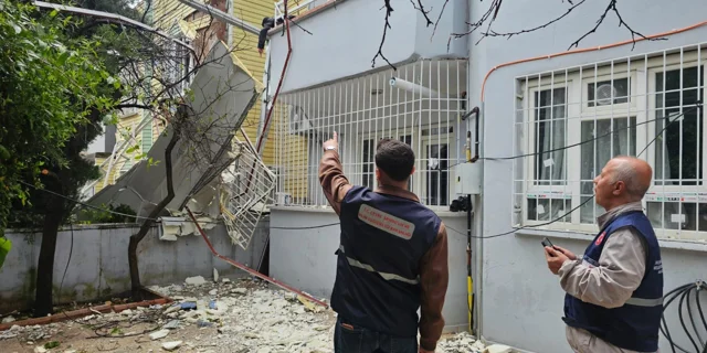 Gaziantep afet sonrası hasar tespitte