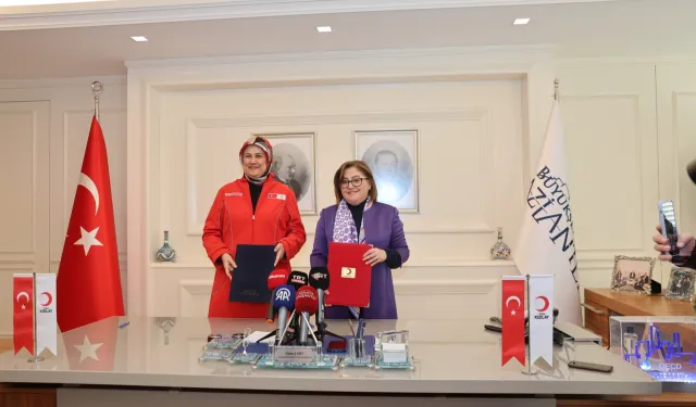 Gaziantep Büyükşehir ile Türk Kızılay'ından iş birliği