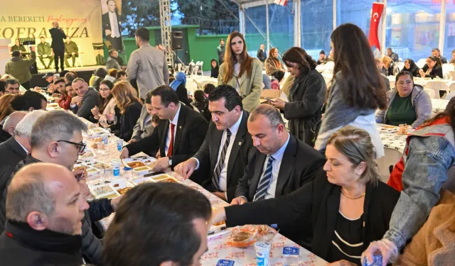 İzmir Bornova’da iftar buluşması