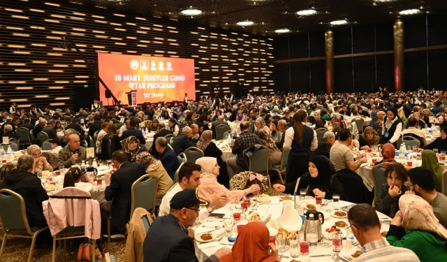 Konya’daki şehit aileleri, gaziler ve yakınları iftarda buluştu