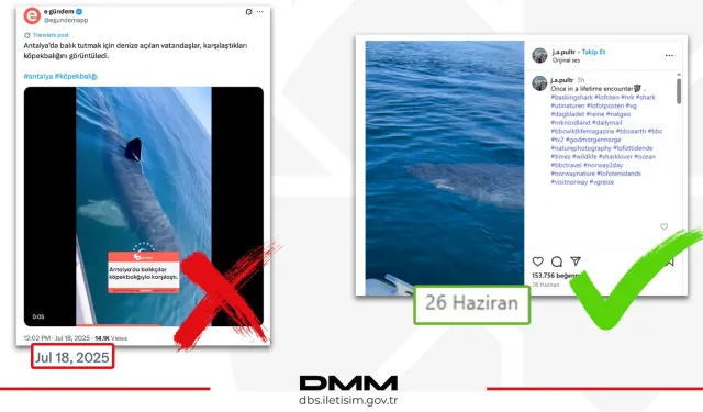 DMM: O video Norveç’ten...
