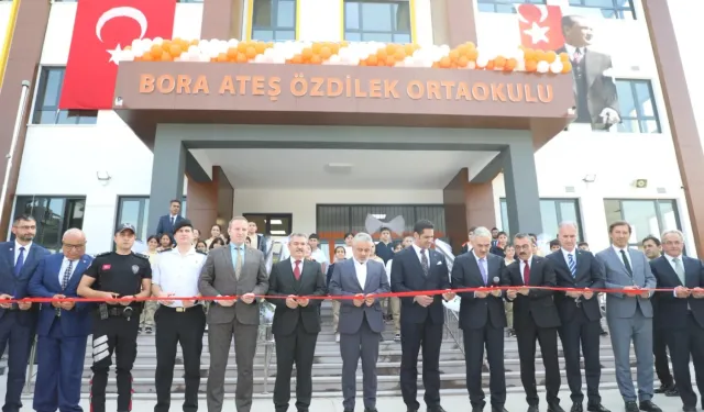 Bursa İnegöl eğitime yeni okulla 'merhaba' dedi