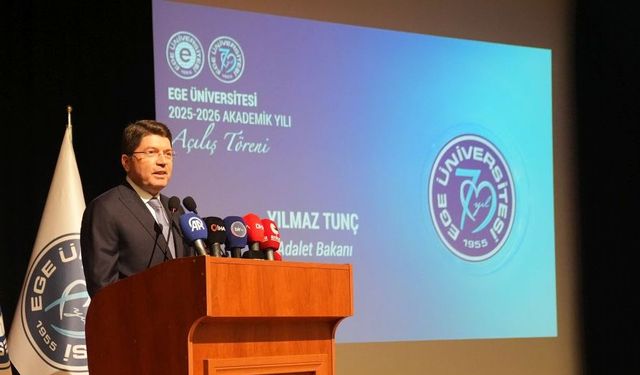 Tunç, “Ege Üniversitesi ile gurur duyuyoruz”