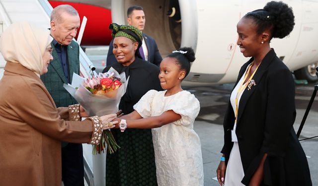 Cumhurbaşkanı Erdoğan Güney Afrika’da