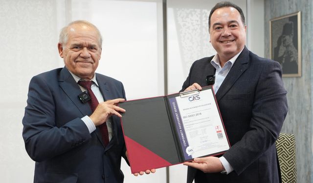 Büyükşehir İlk Kez ISO 50001 Enerji Yönetim Sistemi Sertifikası Aldı