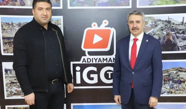 Adıyaman Milletvekili Alkayış ve AK Parti yönetiminden İGC'ye ziyaret