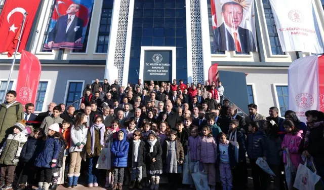 Ağrı Patnos'a 40 bin koleksiyona sahip yeni kütüphane