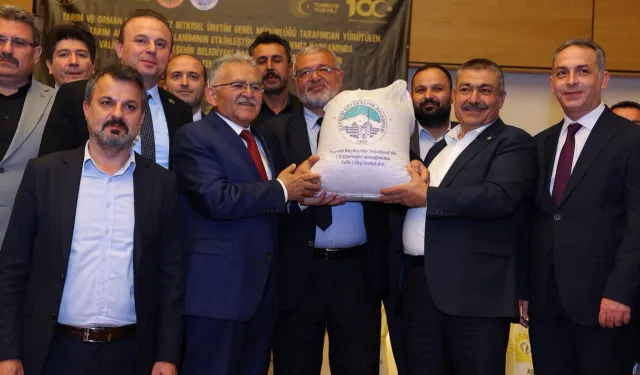 Kayseri Büyükşehir'den üreticiye 12 milyonluk destek