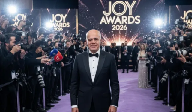 Kırmızı halıda bu kez Türk gazeteci Habib Aytekin konuşuldu