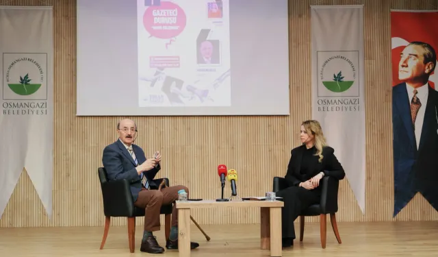 Osmangazi'de gazeteci duruşu konuşuldu