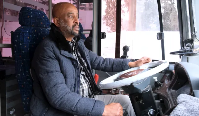 Bakan Kurum, Hataylı otobüs şoförünün yeni seferini paylaştı