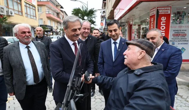 Başkan Alemdar Sakarya Pamukova'da hemşehrileriyle buluştu