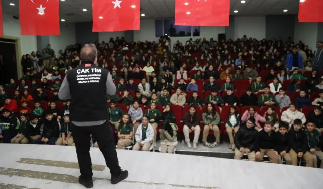 ÇAK-TİM, farkındalık eğitimleri sürüyor