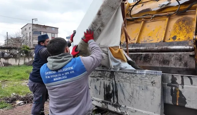 Çayırova Belediyesi'nden kaba atık uyarısı