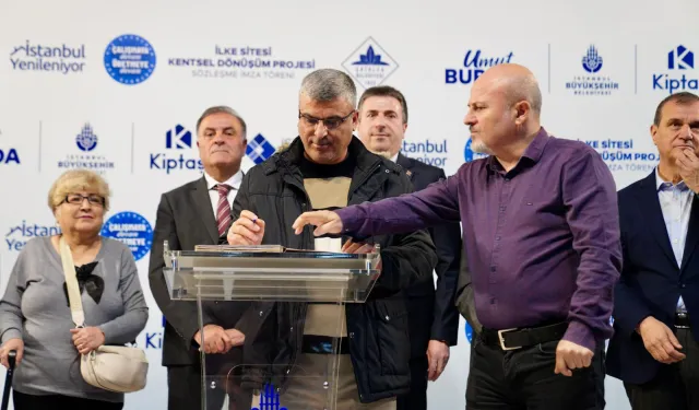 İstanbul Çatalca'da kentsel sözleşmeler imzalandı