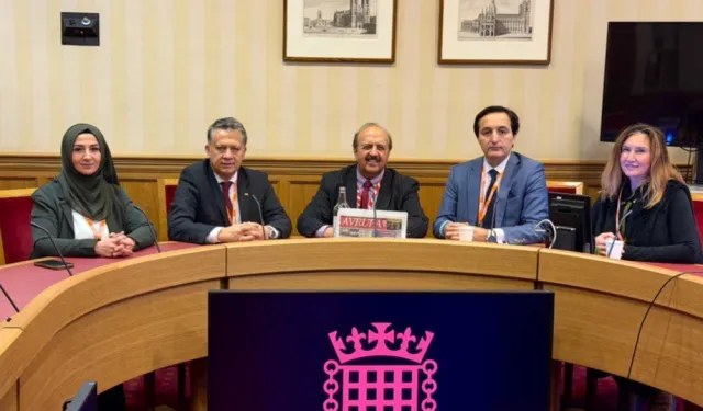 KGK, Lordlar Kamarası'nda... Türk dostu Lord Hussain'den KGK'ya özel medya oturumu