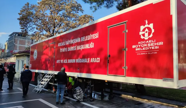 Kocaeli Büyükşehir'den depremin 3. yılında Hatay'da dayanışma örneği