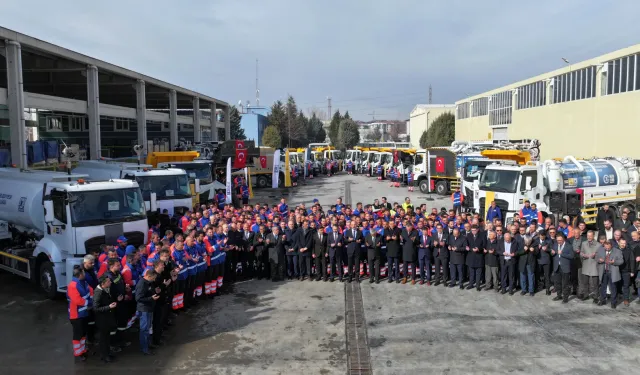Konya KOSKİ'nin filosuna 19 yeni araç takviyesi