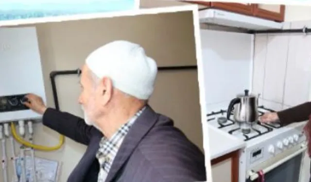 Ordu'da 124 konut ücretsiz doğalgaza dönüştürüldü