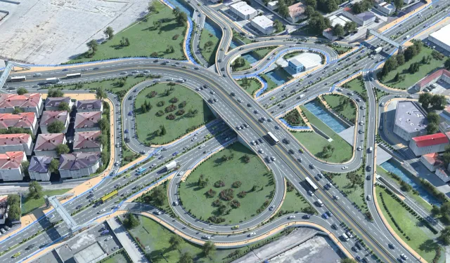 Sakarya'da 'Yazlık Katlı Kavşağı'nda çalışmalar başladı